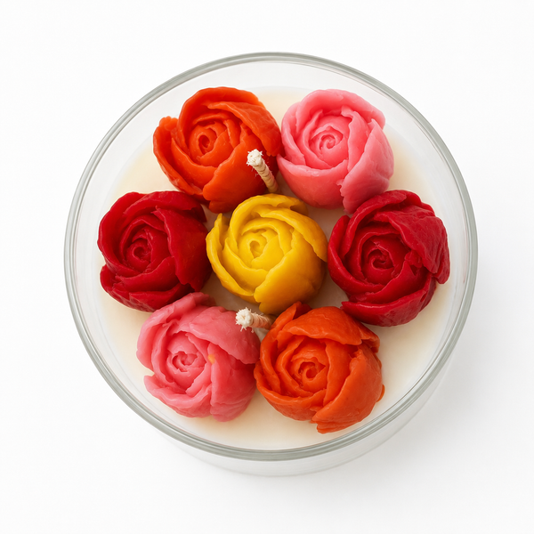 Blooming Tulips Candle