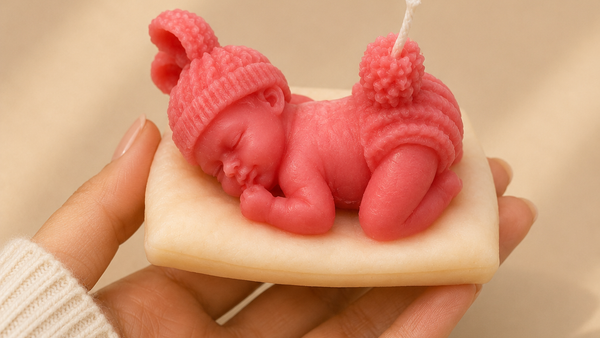 LITTLE DREAMER BABY CANDLE - GIRL