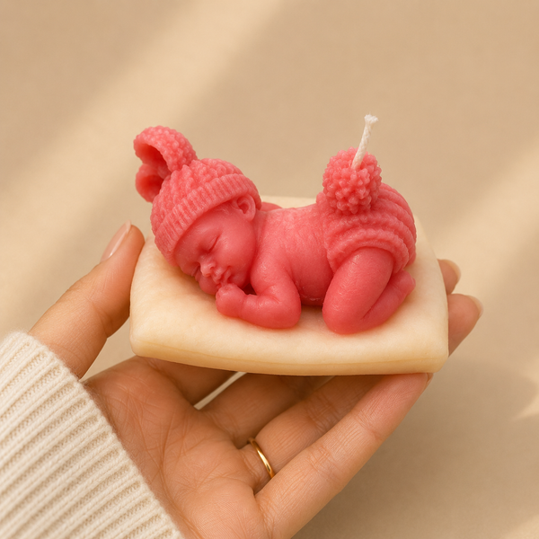 LITTLE DREAMER BABY CANDLE - GIRL