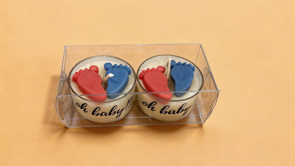 TINY TOES - TEA LIGHT CANDLE