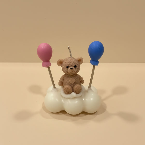 BABY CLOUD PINK OR BLUE CANDLE