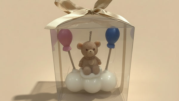 BABY CLOUD PINK OR BLUE CANDLE