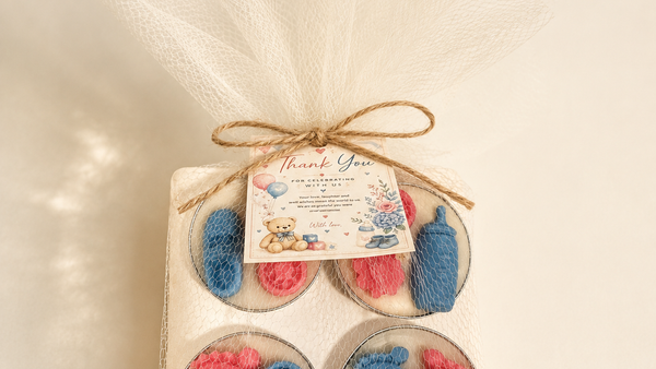 Welcome Baby - Pack of 4 Tealight Candles