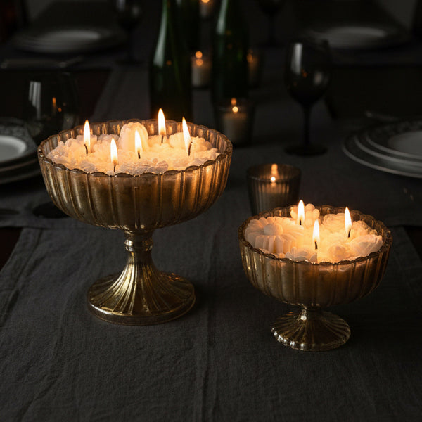 CINNAMON GOLD LUSTRE CANDLE