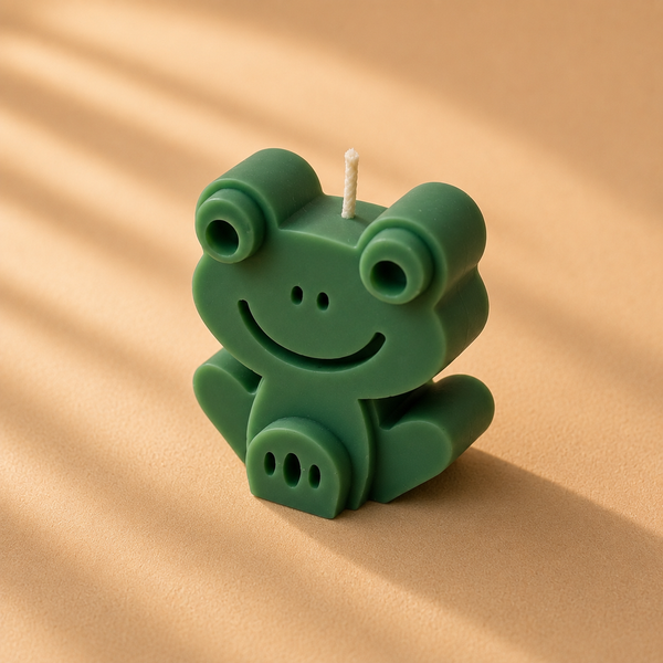HAPPY HOPPER FROG CANDLE