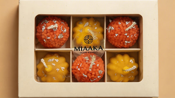 Laddu - Modak Candle ( Pack of 6 )
