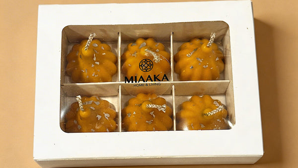 Laddu - Modak Candle ( Pack of 6 )