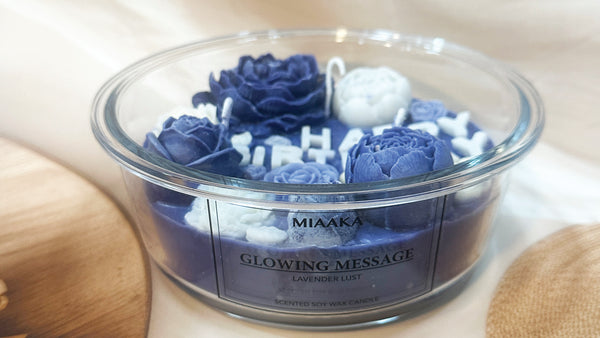 Happy Birthday Glowing Message - Lavender Lust