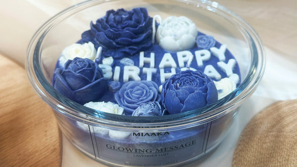 Happy Birthday Glowing Message - Lavender Lust