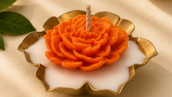 MARIGOLD BLOOM URLI CANDLE