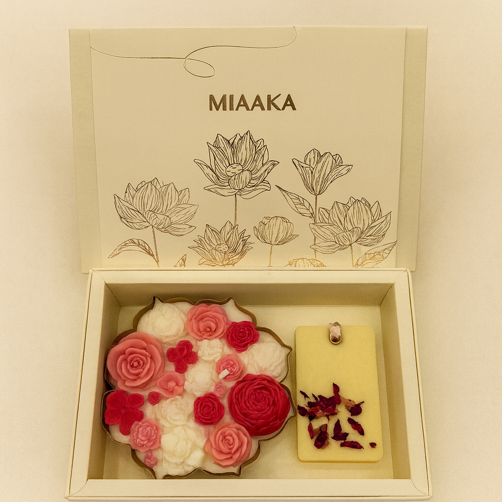 VELVET ROSE GIFT BOX - TIMELESS URLI + WAX TABLET