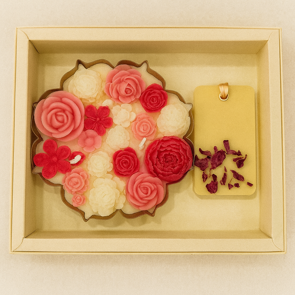 VELVET ROSE GIFT BOX - TIMELESS URLI + WAX TABLET