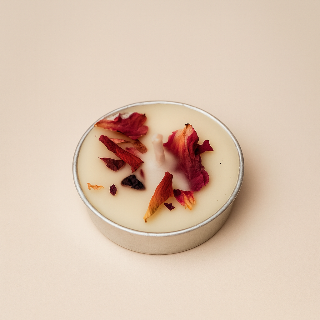 Velvet Rose Tealight Candle Set of 10