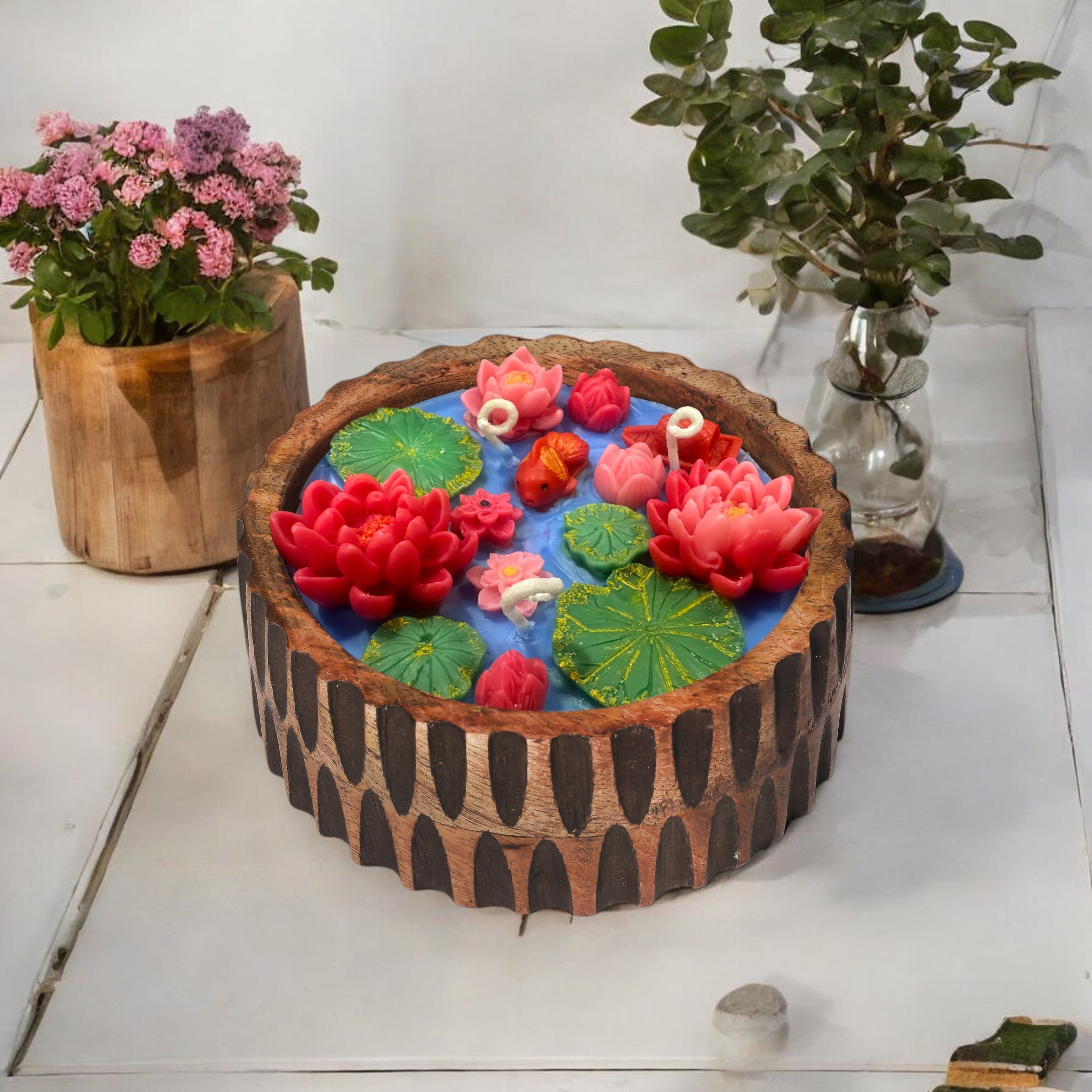 LOTUS POND - VELVET ROSE