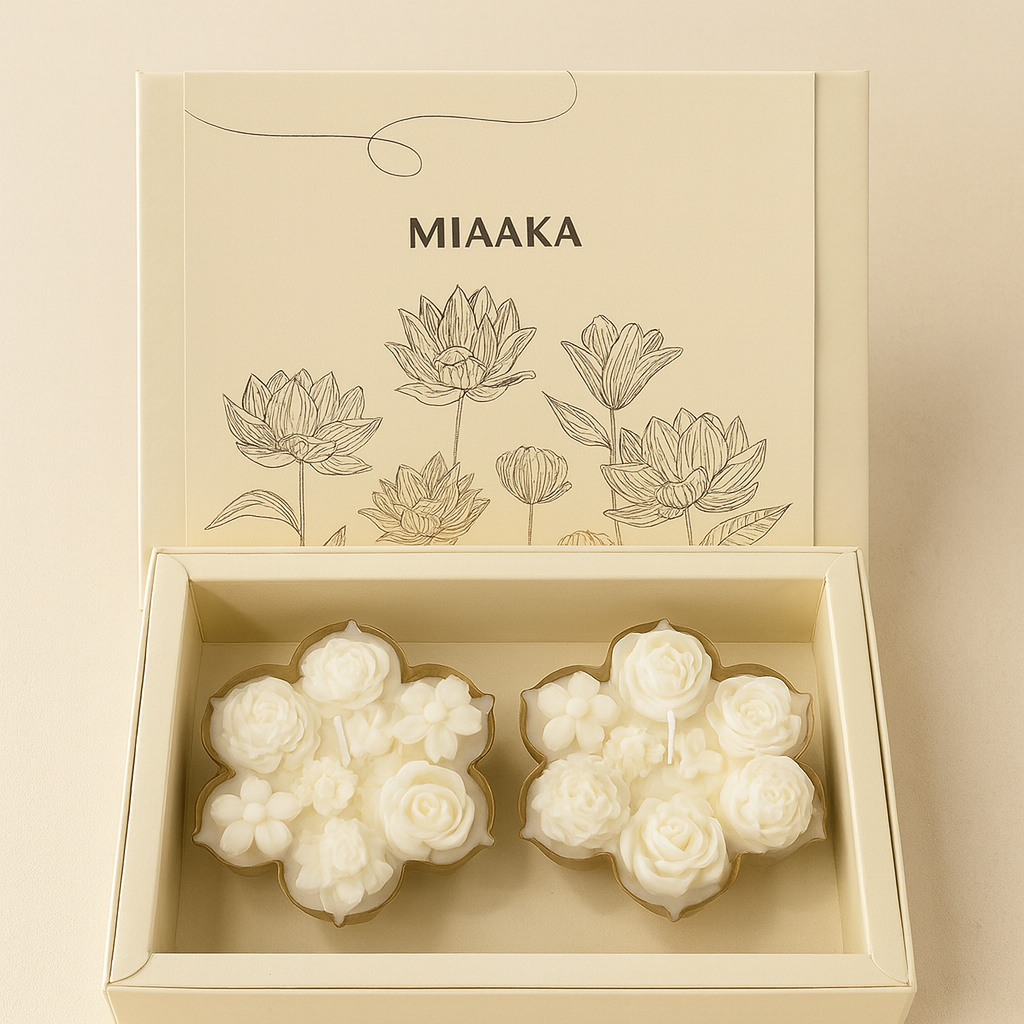 COZY SHEA COMFORT GIFT BOX - SET OF 2 ROYAL URLI CANDLE