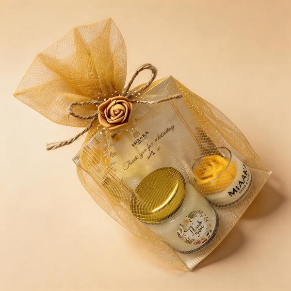 TREASURE JAR + VELOURA CANDLE SET