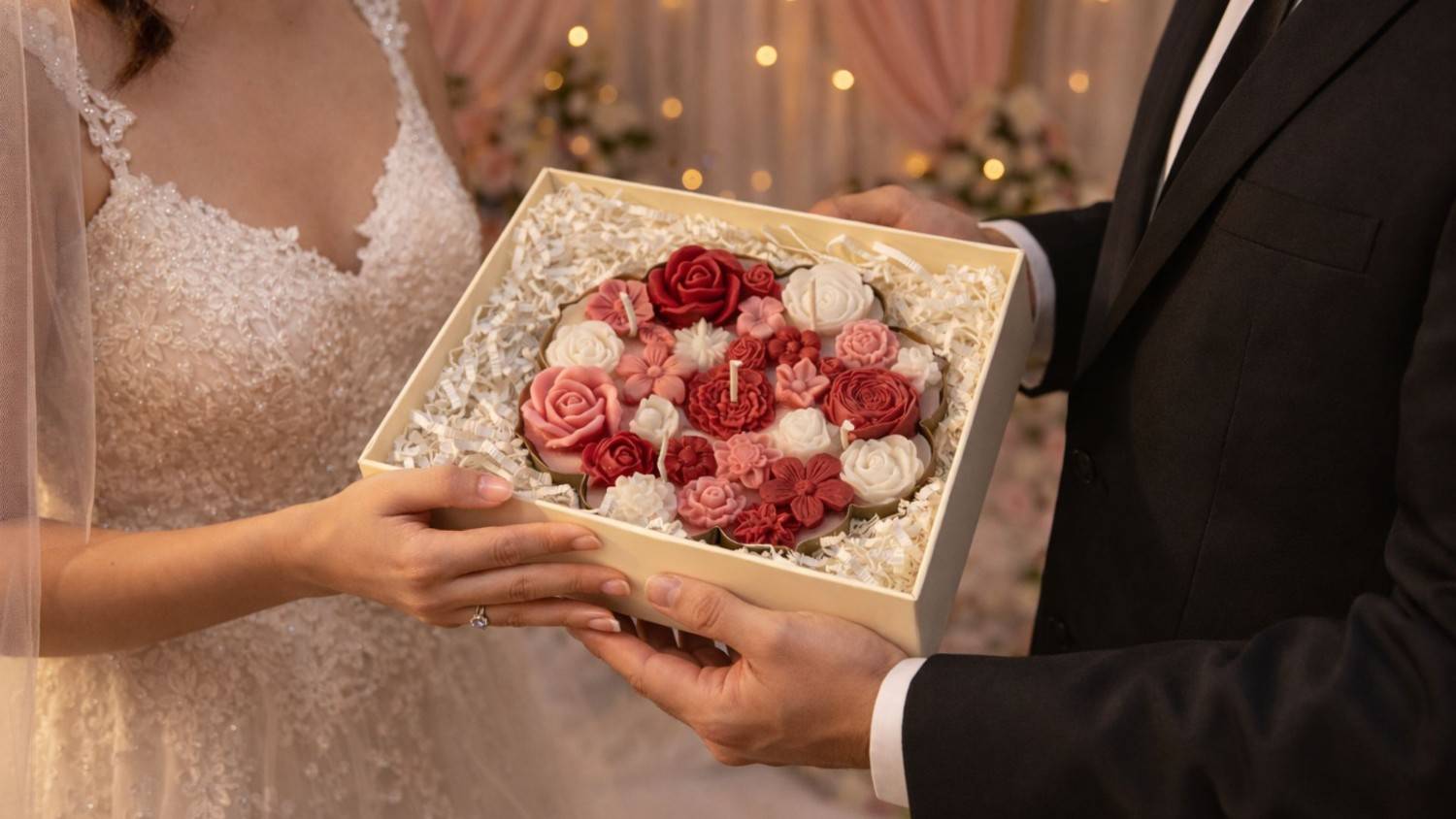 An Intimate South Mumbai Wedding with Bespoke Candle Gifting