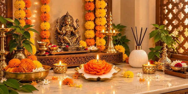 Navratri Home Decor and Fragrance Ideas for Puja Corners