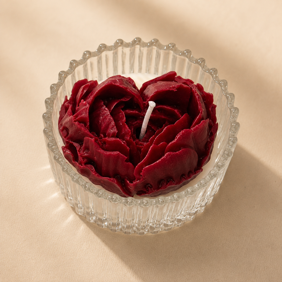 CRIMSON PETAL CANDLE