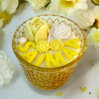 CUSTOMISED CRYSTAL HARMONY CANDLE - LUMINOUS BERGAMOT