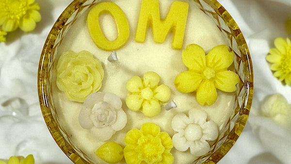 CUSTOMISED CRYSTAL HARMONY CANDLE - LUMINOUS BERGAMOT