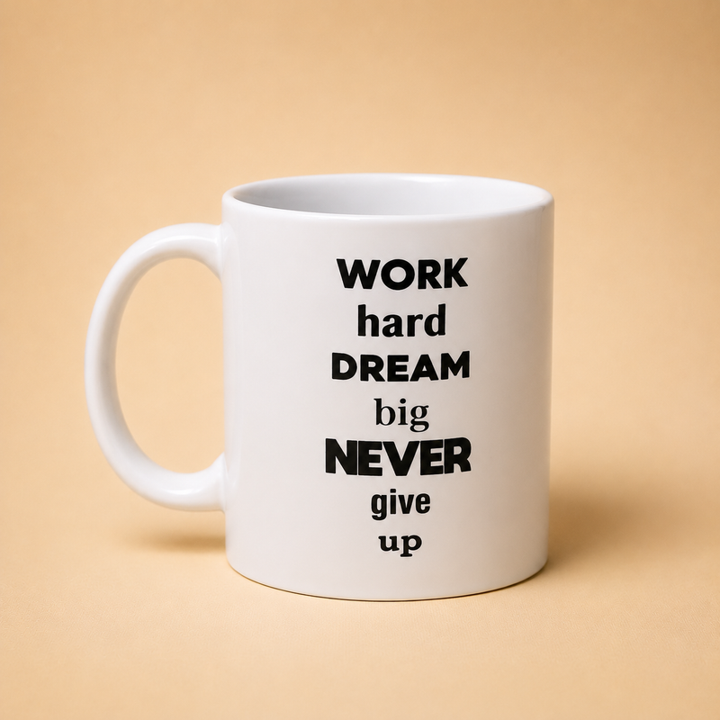 Coffee Mug - Never Give Up