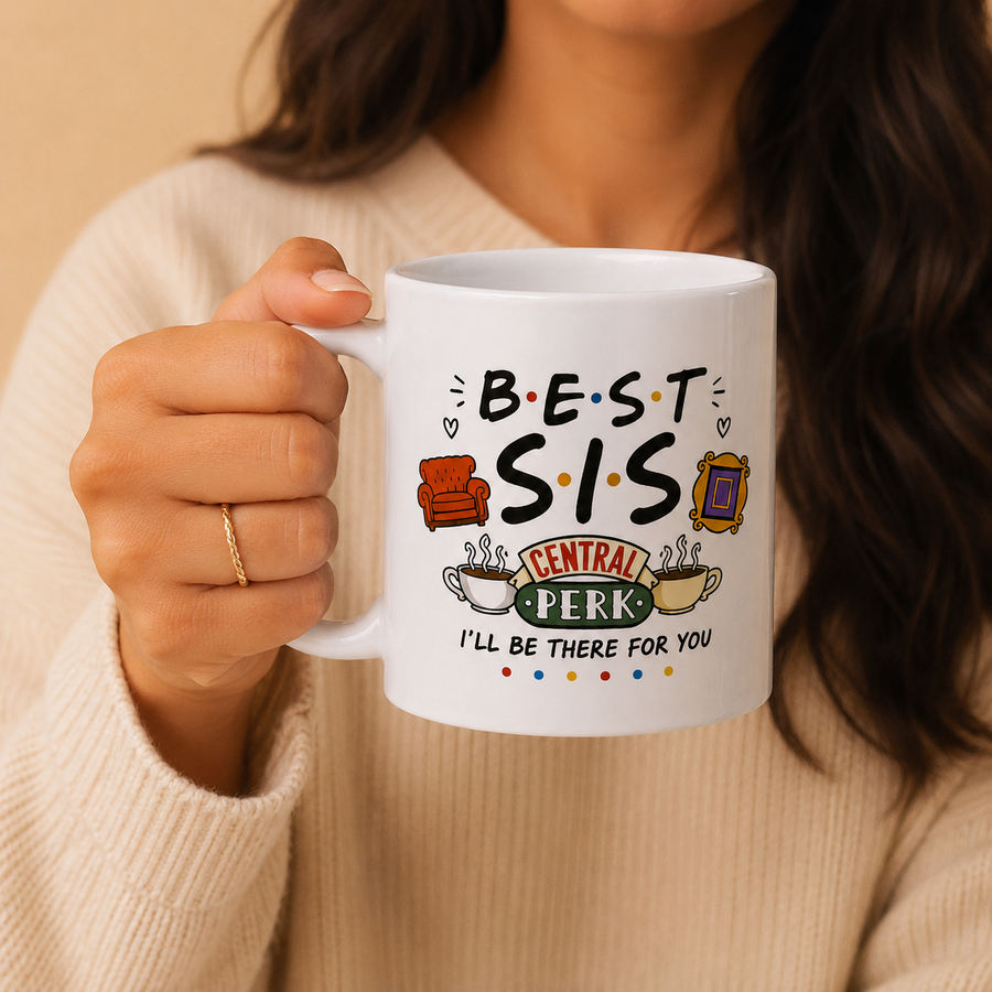 Coffee Mug - Best Sis (Friends Theme)
