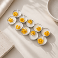 Yellow Flower Tealight Candle Set