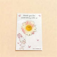 Daisy Candle Card