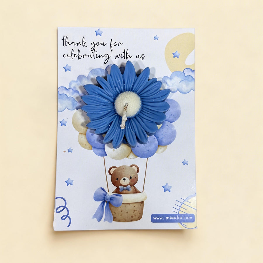 Daisy Candle Card