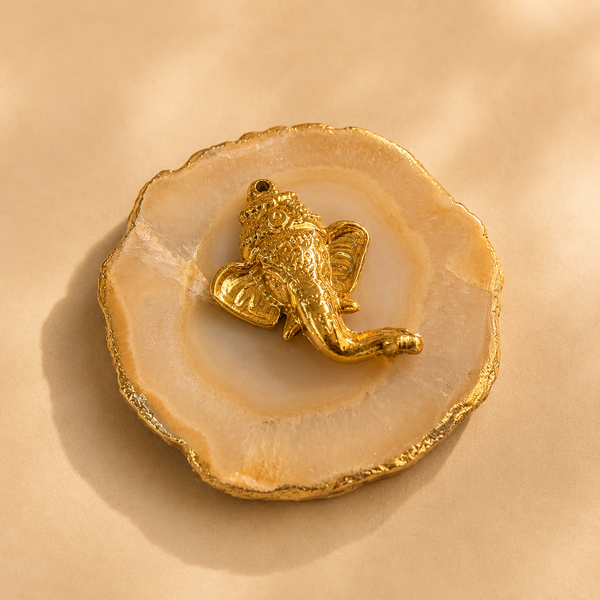 Divya Ganesha Agate Stand