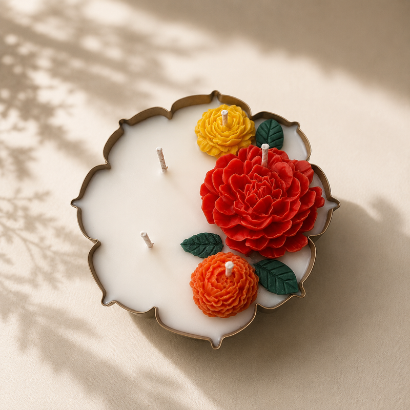 FLORAL SYMPHONY URLI CANDLE