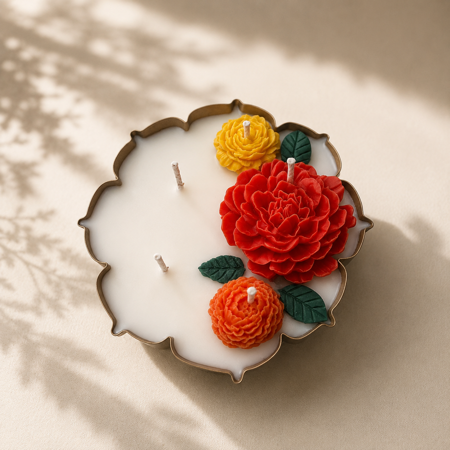 FLORAL SYMPHONY URLI CANDLE