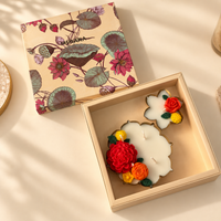 GULBAHAR – FLORAL URLI CANDLE SET
