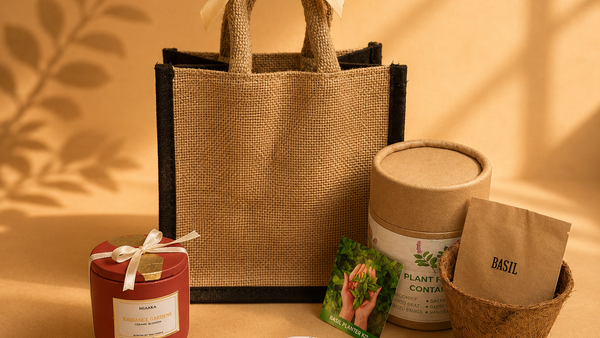 Grow & Glow Jute Gift Bag