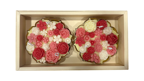 TIMELESS URLI GIFT BOX - SET OF 2 RED CANDLE