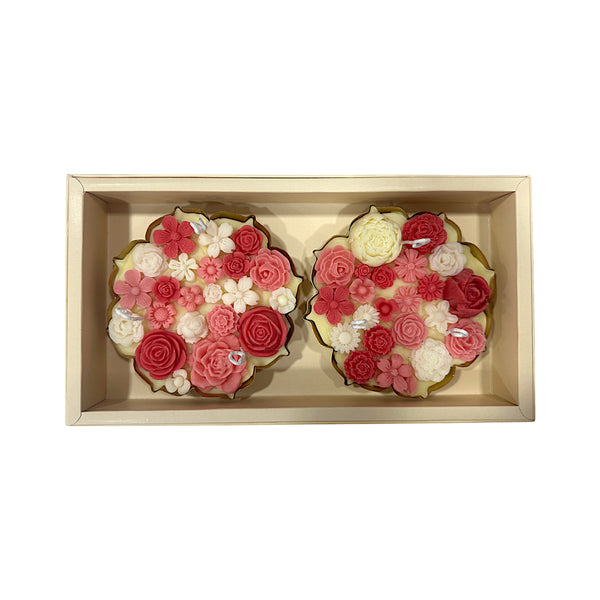 TIMELESS URLI GIFT BOX - SET OF 2 RED CANDLE