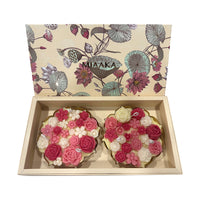 TIMELESS URLI GIFT BOX - SET OF 2 RED CANDLE