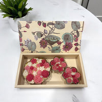 URLI GIFT BOX - SET OF 3 RED CANDLE