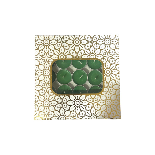 Minty Fresh Tealight Candle - Set of 50 pcs