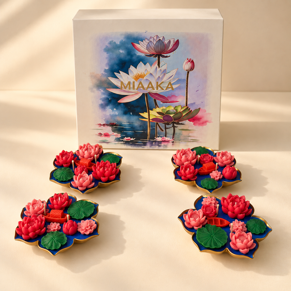 LOTUS LAGOON CANDLE - GIFT SET OF 4