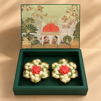 LOTUS & MOGRA GLOW CANDLE SET OF 2