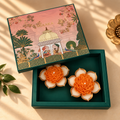 MARIGOLD BLOOM URLI CANDLE – SET OF 2