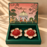 MARIGOLD BLOOM URLI CANDLE – SET OF 2