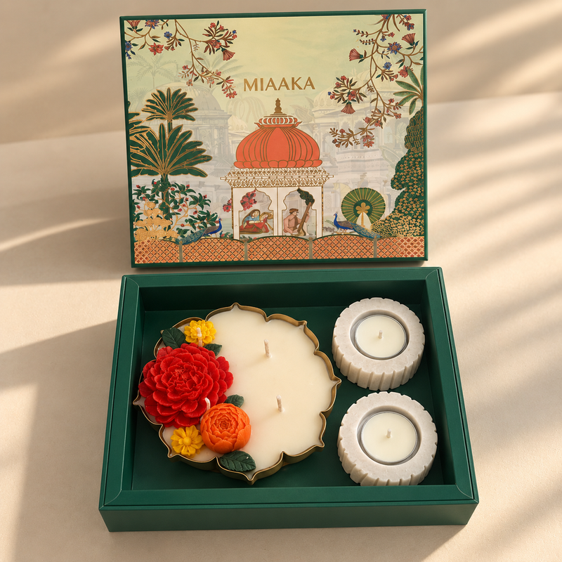 MEHFIL – FESTIVE CANDLE GIFT SET