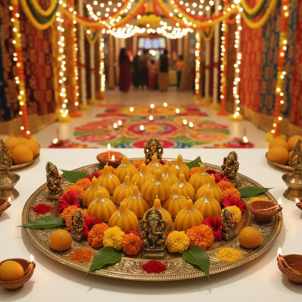 Modak Candle - 1 piece