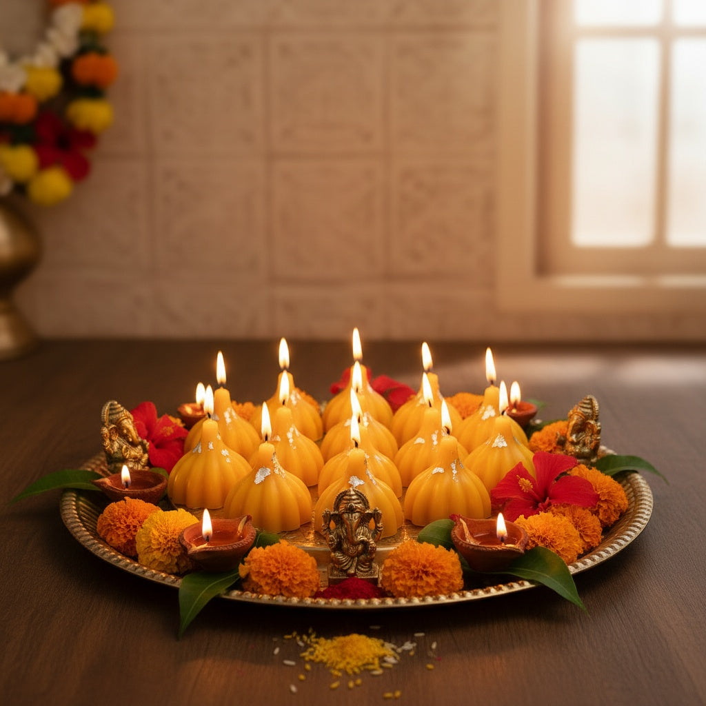 Modak Candle - 1 piece