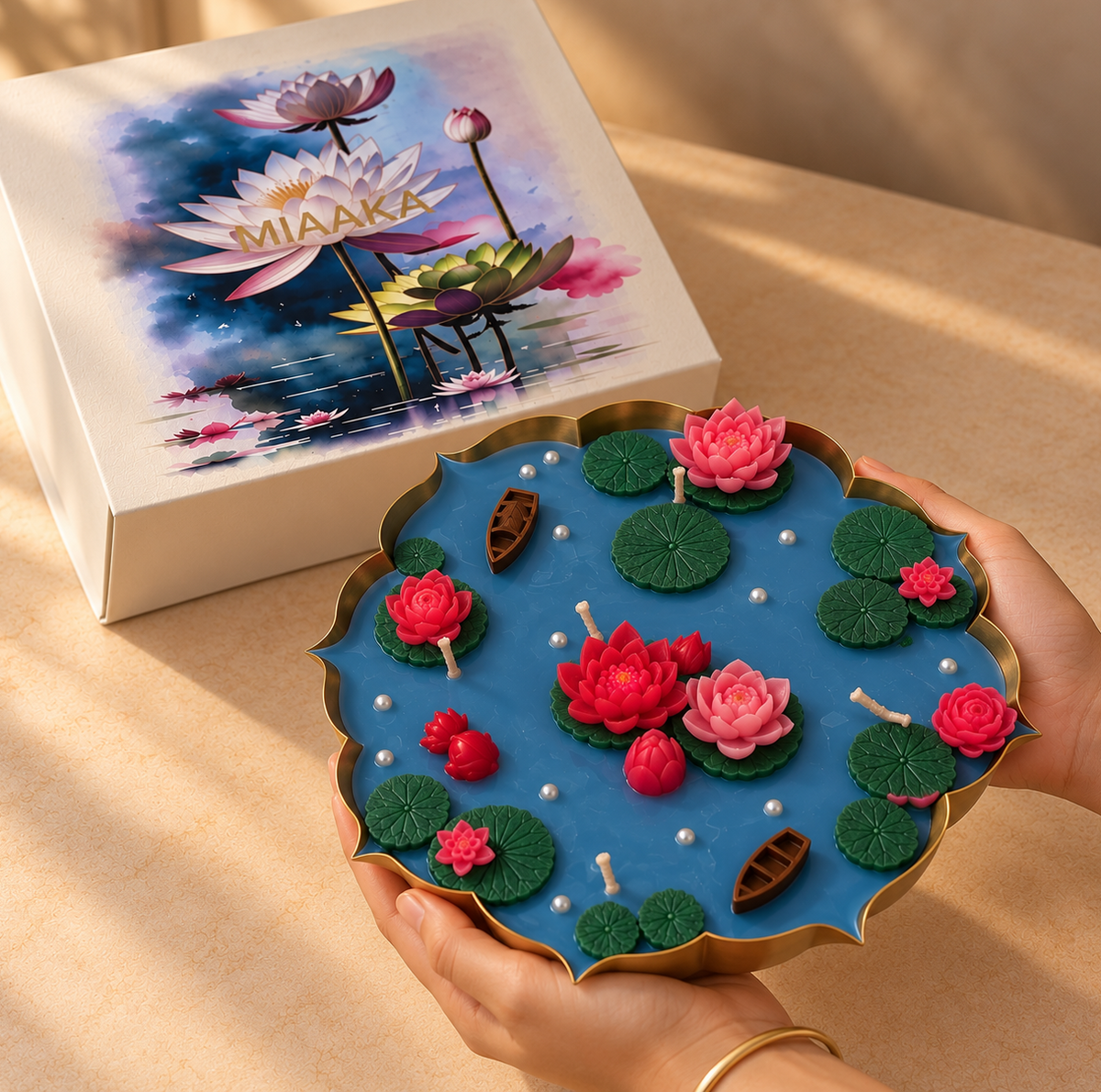 NEERJA – LOTUS POND CANDLE BIG