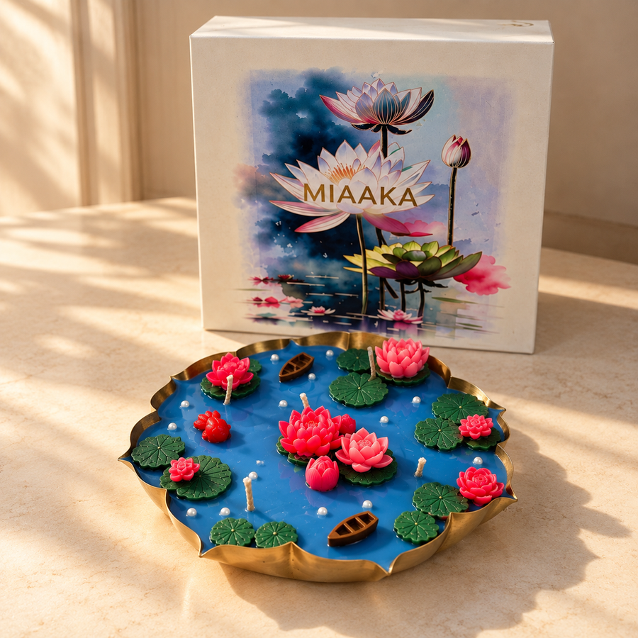 NEERJA – LOTUS POND CANDLE BIG