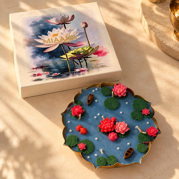 NEERJA – LOTUS POND CANDLE BIG